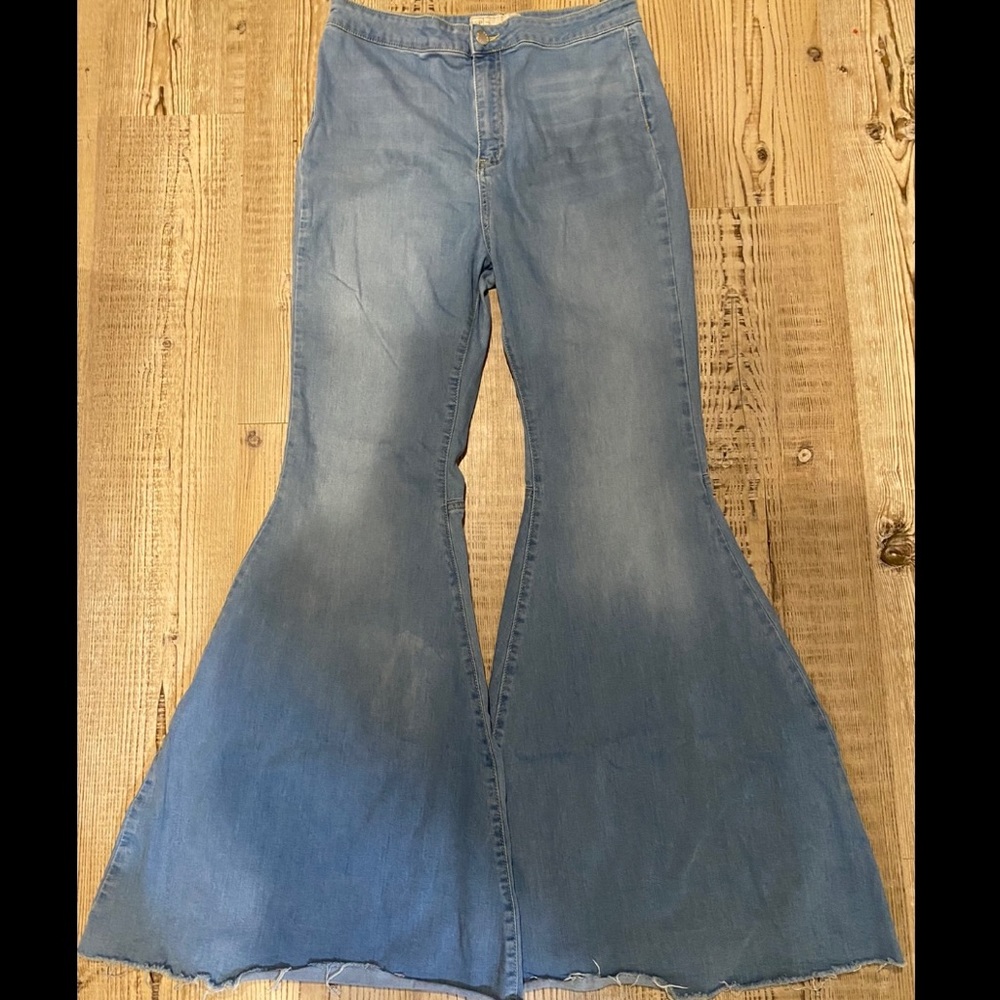 Light Wash Flare Jeans